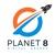 Planet 8 Digital logo