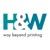 H&W Printing Inc logo
