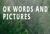 OK Words and Pictures logo