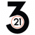 Three 21 logo