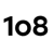 1o8 logo
