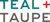 Teal + Taupe Design Group logo