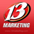 13 Marketing logo