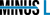 MinusL logo