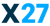 X27 Marketing logo