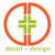 Detail + Design logo