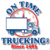 On Time Trucking logo