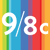 9/8 Central logo