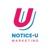 notice U marketing logo
