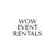 WOW Event Rentals logo