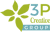 3P Creative Group logo