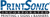 Print Sonic Inc logo