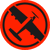 Black Airplane logo
