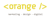 Orange Marketing logo