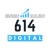 614 Digital logo
