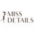 Miss Details Design logo