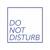 DO NOT DISTURB logo