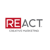 REACT Creative Marketing logo