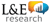 L&E Research logo