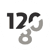 120/80 logo