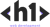 H1 Web Development logo