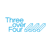 Three Over Four logo