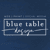 Blue Table Design
